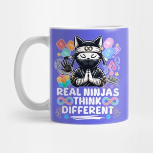 Autistic Child for Cat Ninja Mug